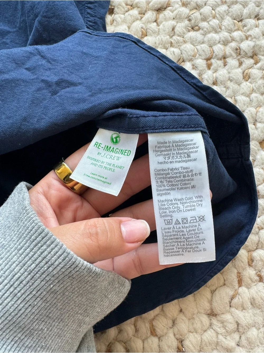 J. Crew Men’s Cotton Button Down